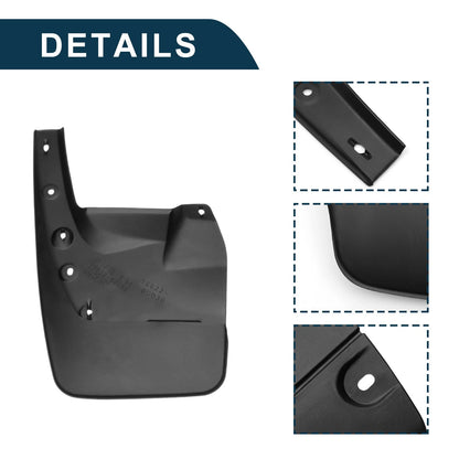 Mud Flaps Splash Guards Set for Toyota Land Cruiser Prado (2010-2018)