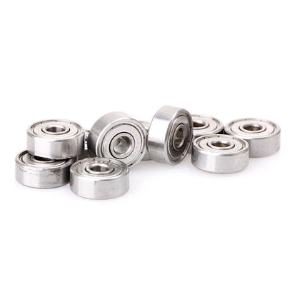 10 x 4x13x5mm Radial Ball Bearings for Mini Deep Groove Wheel Bearing 625ZZ