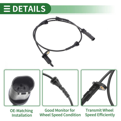 ABS Wheel Speed Sensor for BMW X3 G01 All Engine (2018-2023) 2 x Rear