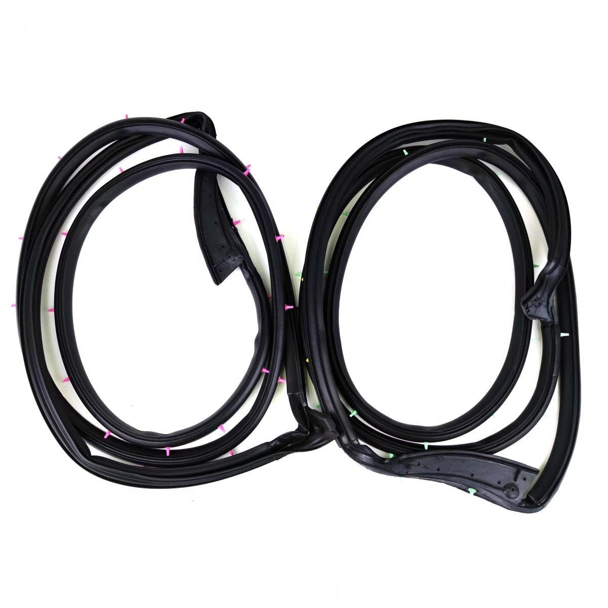 Door Rubber Seal Weatherstrip Front LH+RH Fits Ford Ranger T6 4D Pickup 2012+