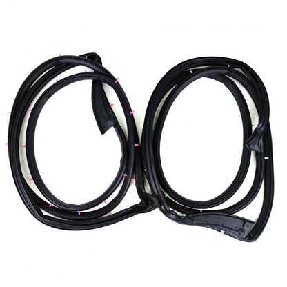 Door Rubber Seal Weatherstrip Front LH+RH Fits Ford Ranger T6 4D Pickup 2012+