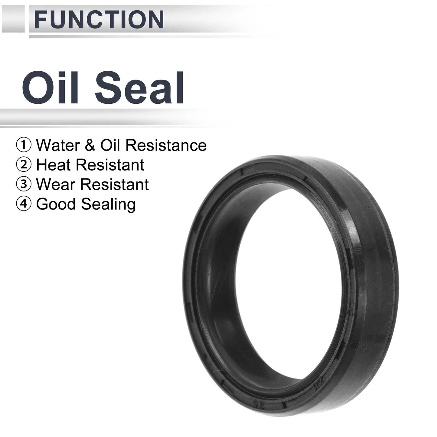 Oil Seal 28x35x8mm Nitrile Rubber 5 x Pcs for Make Model