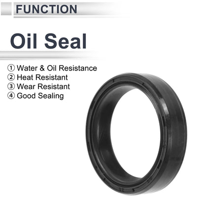 Oil Seal 28x35x8mm Nitrile Rubber 5 x Pcs for Make Model