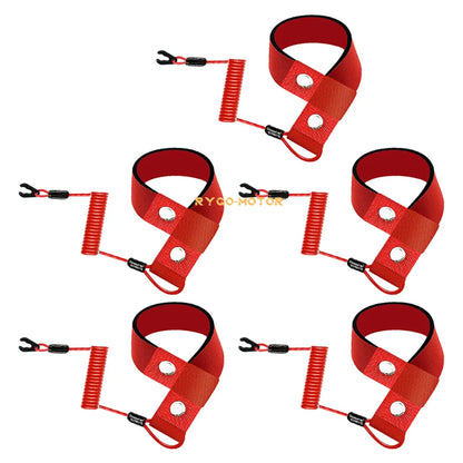 5X Stop Kill Safety Lanyard for Yamaha Jet Ski WaveRaider WaveJammer WaveBlaster