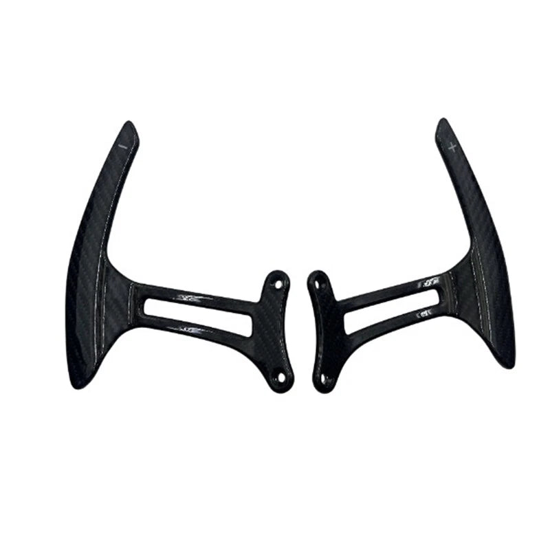 Real Carbon Fiber Steering Wheel Switch Paddle Kits For Ferrari 488 2015-2019