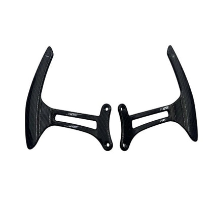 Real Carbon Fiber Steering Wheel Switch Paddle Kits For Ferrari 488 2015-2019