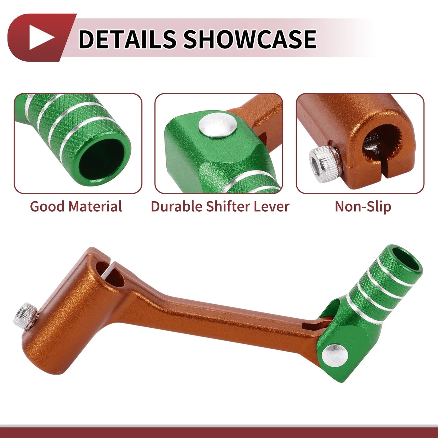 Folding Motorcycle Gear Shifter Lever / Shifter Lever for Bosuer Cheetah