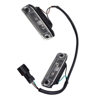 Rear License Plate Lamp Light Pair for Kia Sorento (2011-2013)