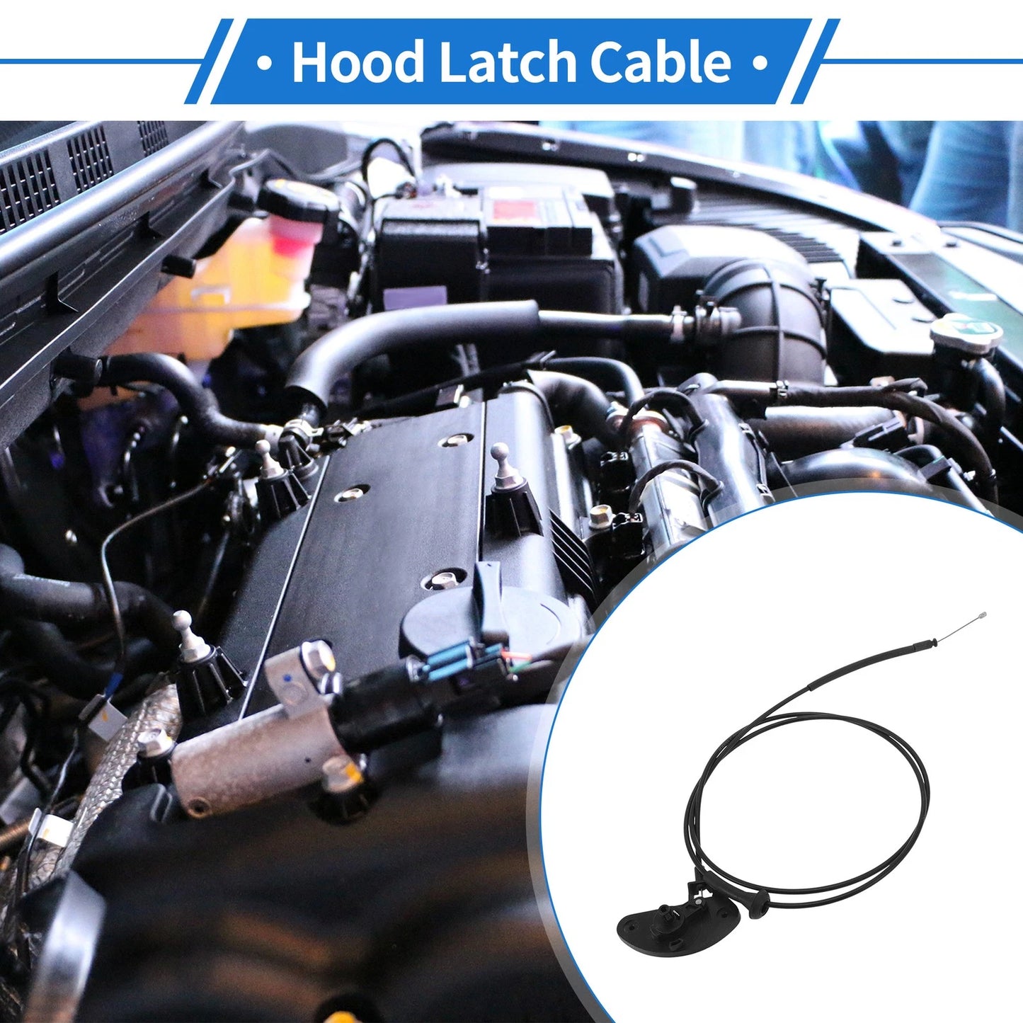 Hood Release Cable for Ford Escape 2013-2019