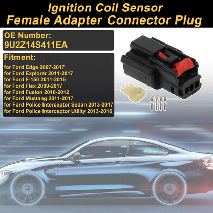 3 Pin Ignition Coil Connector Plug for Ford Edge (2007-2017)