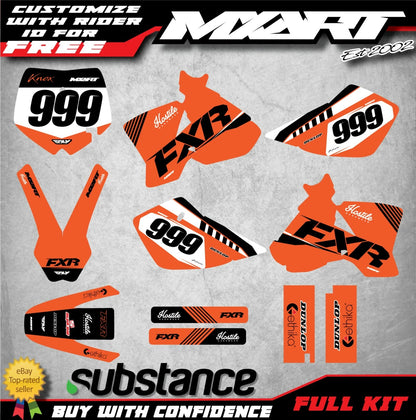 Graphics for KTM 50 HOSTILE STYLE (2002-2008)