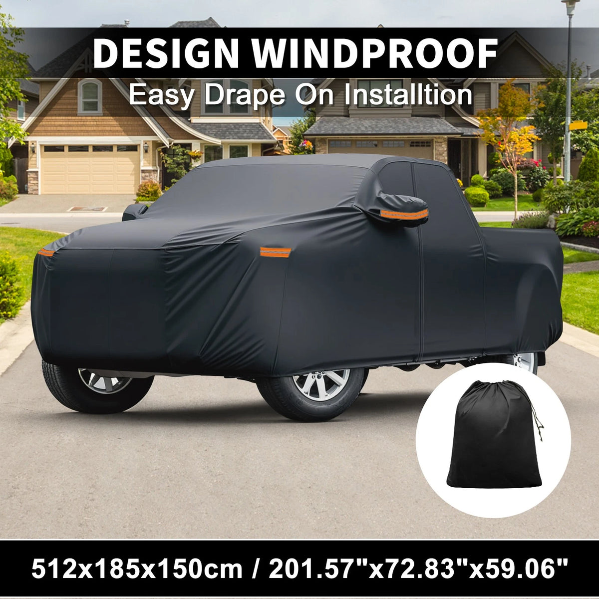 Waterproof 210D-PU Car Cover for Ford Maverick (2022-2023)