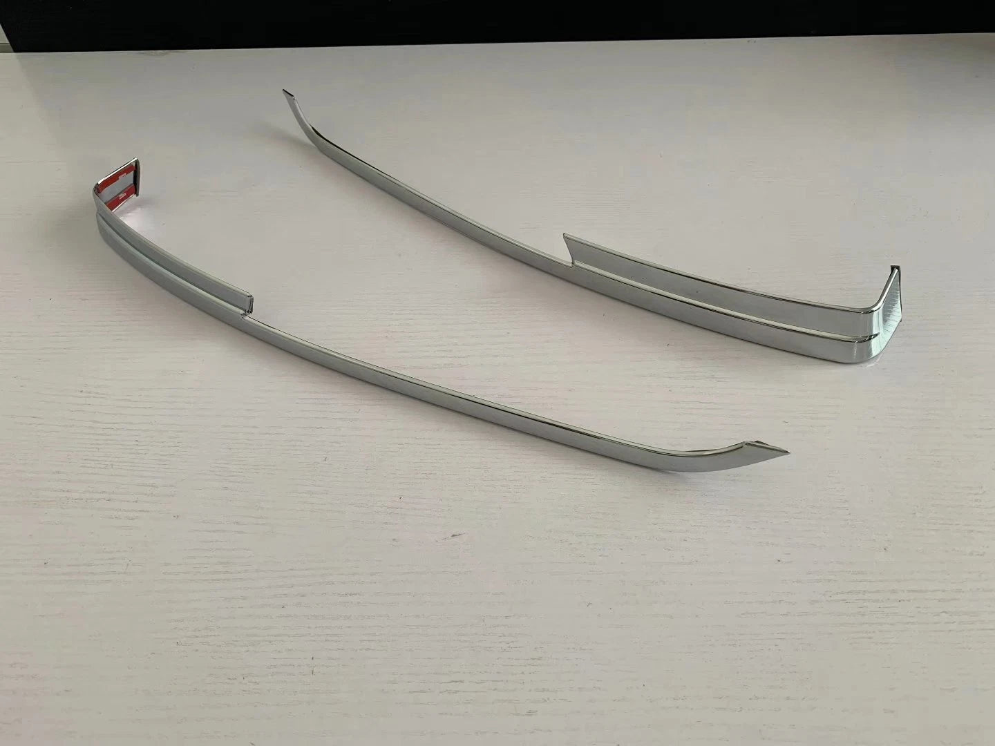 Chrome Front Fog Light Stripe Frame Cover Trim for Mazda CX-30 (2020-2023)
