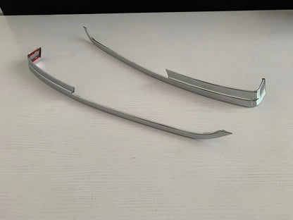 Chrome Front Fog Light Stripe Frame Cover Trim for Mazda CX-30 (2020-2023)