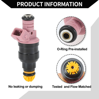 Fuel Injector for BMW 328i Base 1996-1999 2.8L Pink 1 x Unit