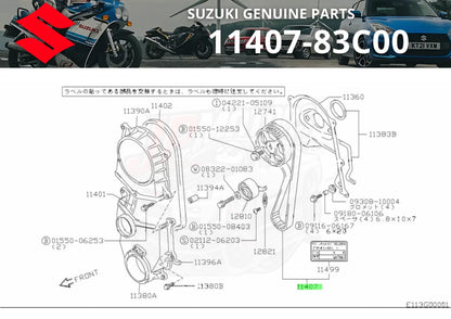 Timing Belt Set for SUZUKI Jimny Carry