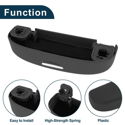 Sunglasses Case for Toyota RAV4 2019-2023 Eyeglasses Holder Storage Box Black