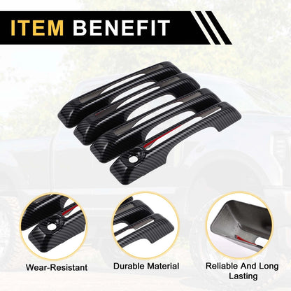 4 x Exterior Door Handle Covers for Ford Maverick (2022-2023)