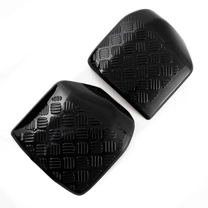 2 x Gloss Black Exterior Rear View Mirror Covers for Land Rover Defender (2020-2024)