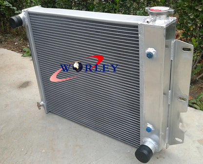 3 Row Aluminum Radiator & 14" Fan for Jeep Wrangler TJ/YJ (1987-2002)