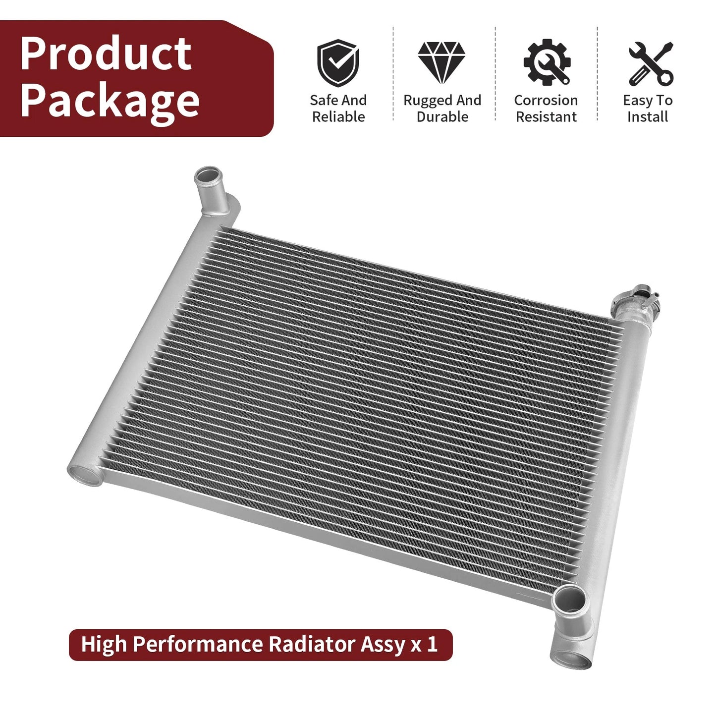 Aluminum Radiator for Polaris Sportsman 850 SP/X2 XP