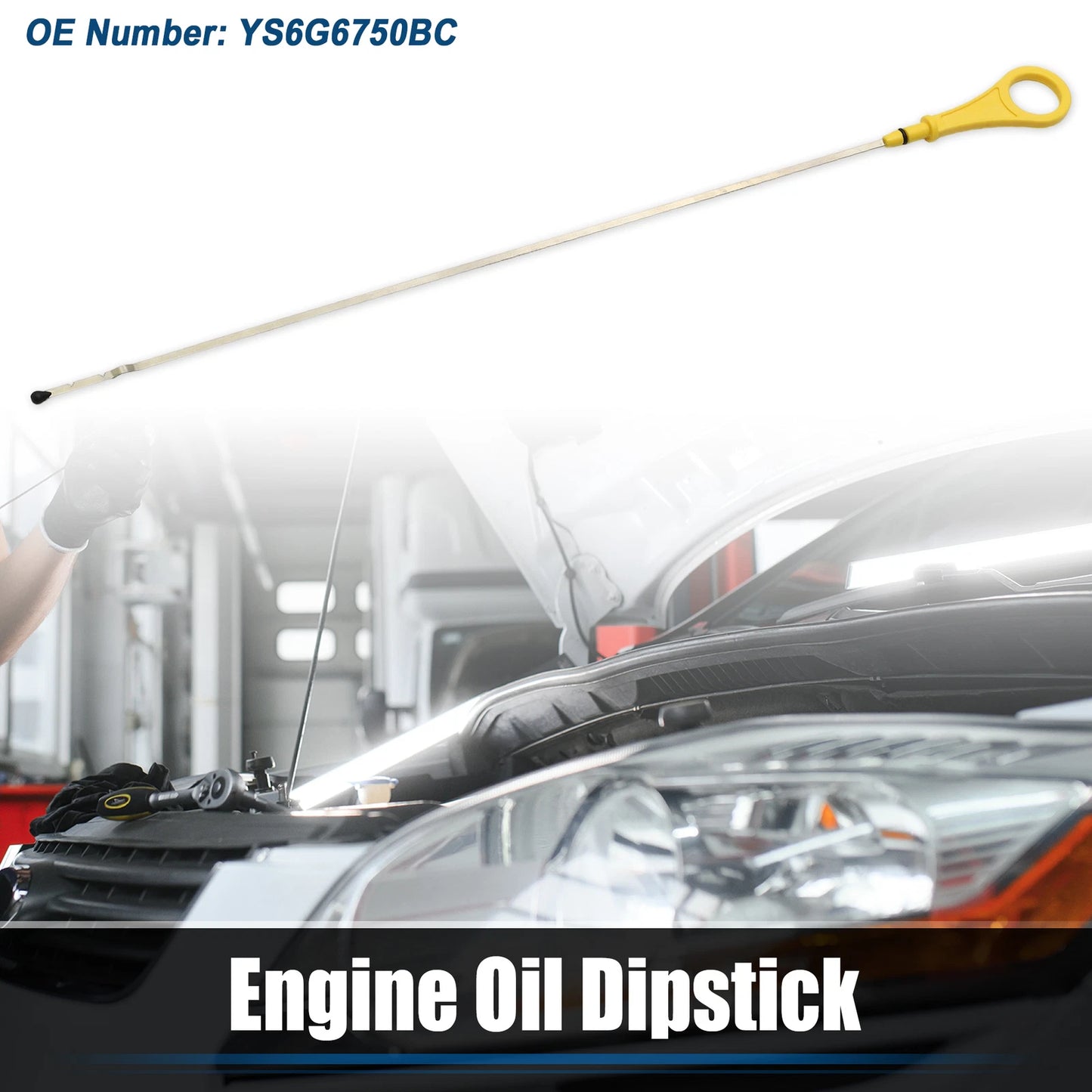 Engine Oil Level Indicator Dipstick for Ford B-Max C-Max Fiesta (2012-2019)