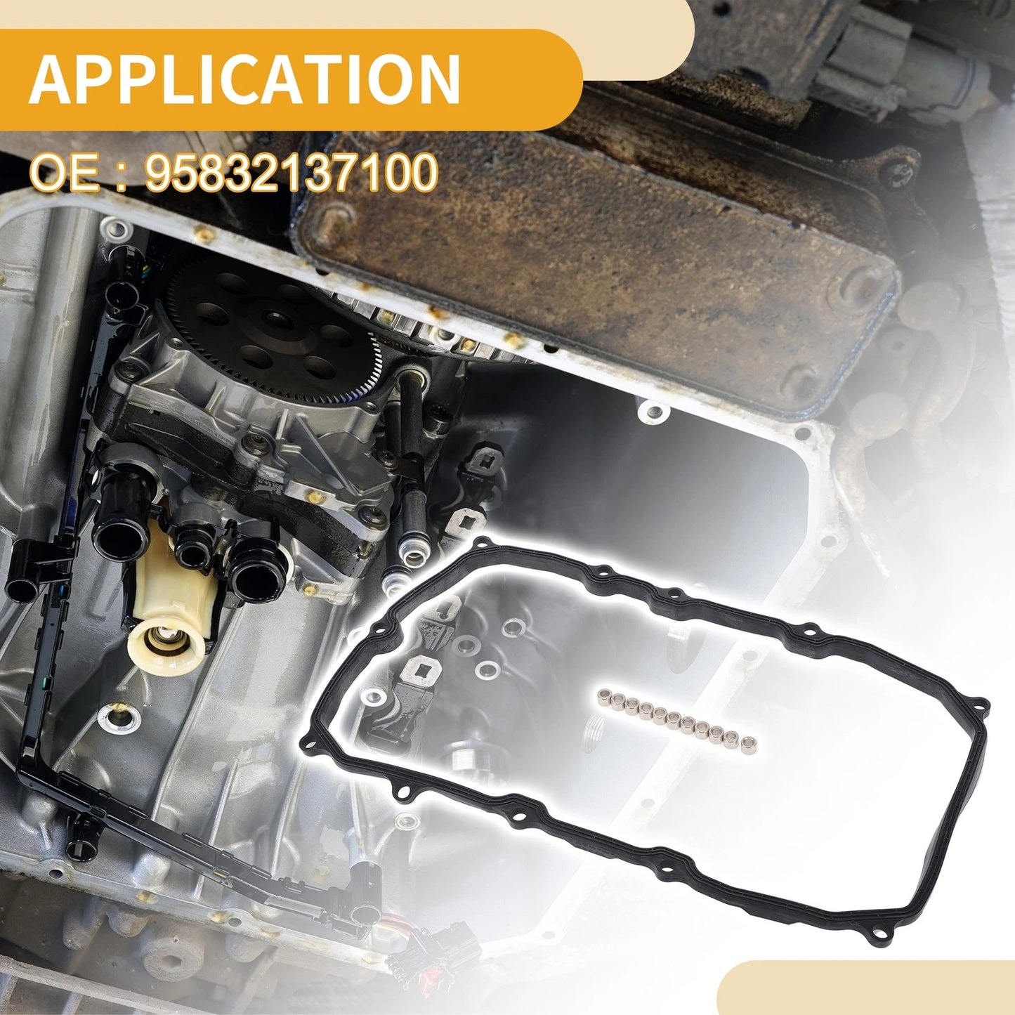 Transmission Filter, Oil Pan Gasket for Porsche Cayenne (2011-2018)