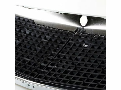 Grille Black Mesh Front Chrome Frame for Mercedes W124 E-Class (1985-1995)