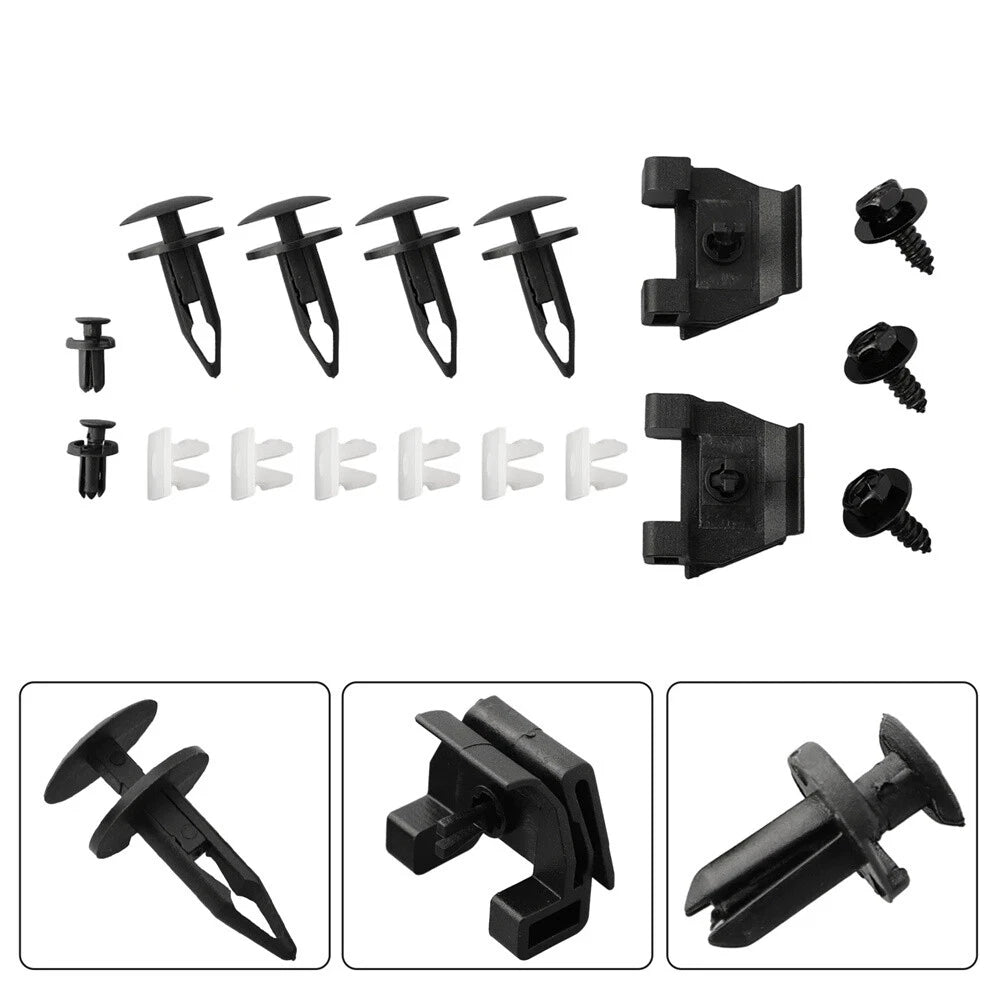 17 Pcs Front Bumper Clips for Toyota Corolla (2009-2019)