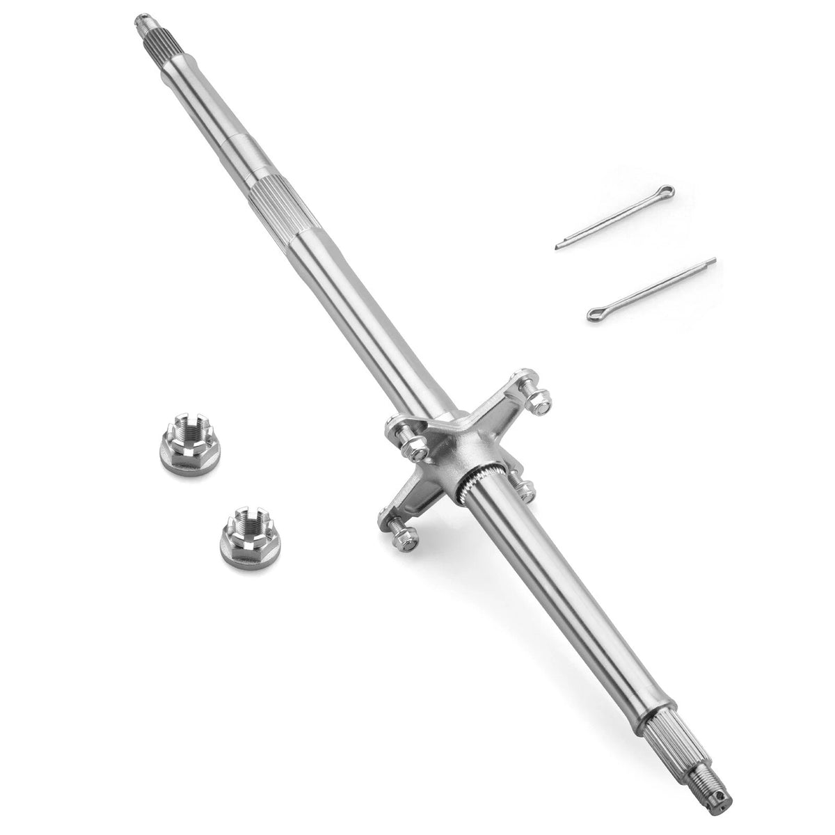 Rear Wheel Axle Shaft w/Nuts for Honda FourTrax TRX200D 1991-1997
