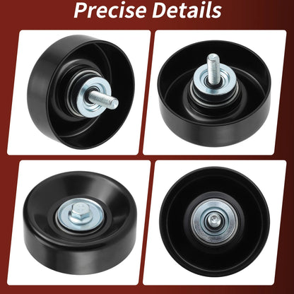 Accessory Drive Belt Idler Pulley for Chevrolet Silverado GMC Yukon