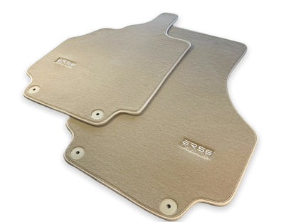 Beige Floor Mats for AUDI R8 2007-2013 - Tailored Carpets Set