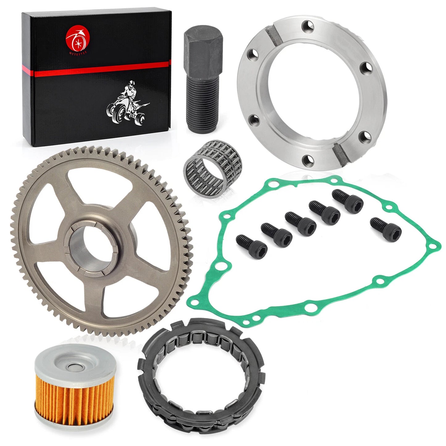 Flywheel Puller Starter Clutch Bearing for HONDA TRX400EX TRX400X (2001–2010)