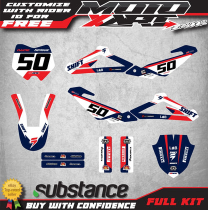 Laser Style Stickers Decals for Husqvarna CR 50 (2011-2016)