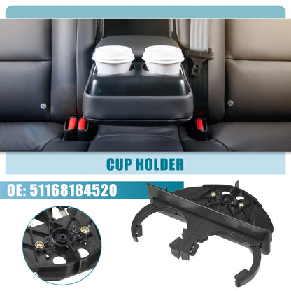 Rear Cup Holder Insert for BMW E39 525i (1996-2003)