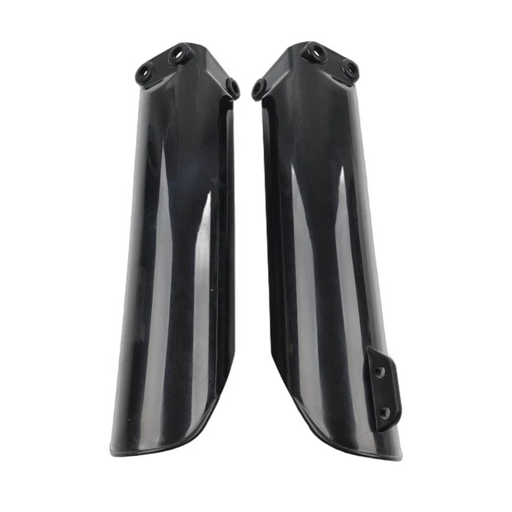 Black Front Fork Guard Covers for Chinese 125-190cc Pit Dirt Bikes