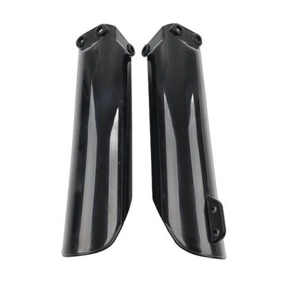 Black Front Fork Guard Covers for Chinese 125-190cc Pit Dirt Bikes