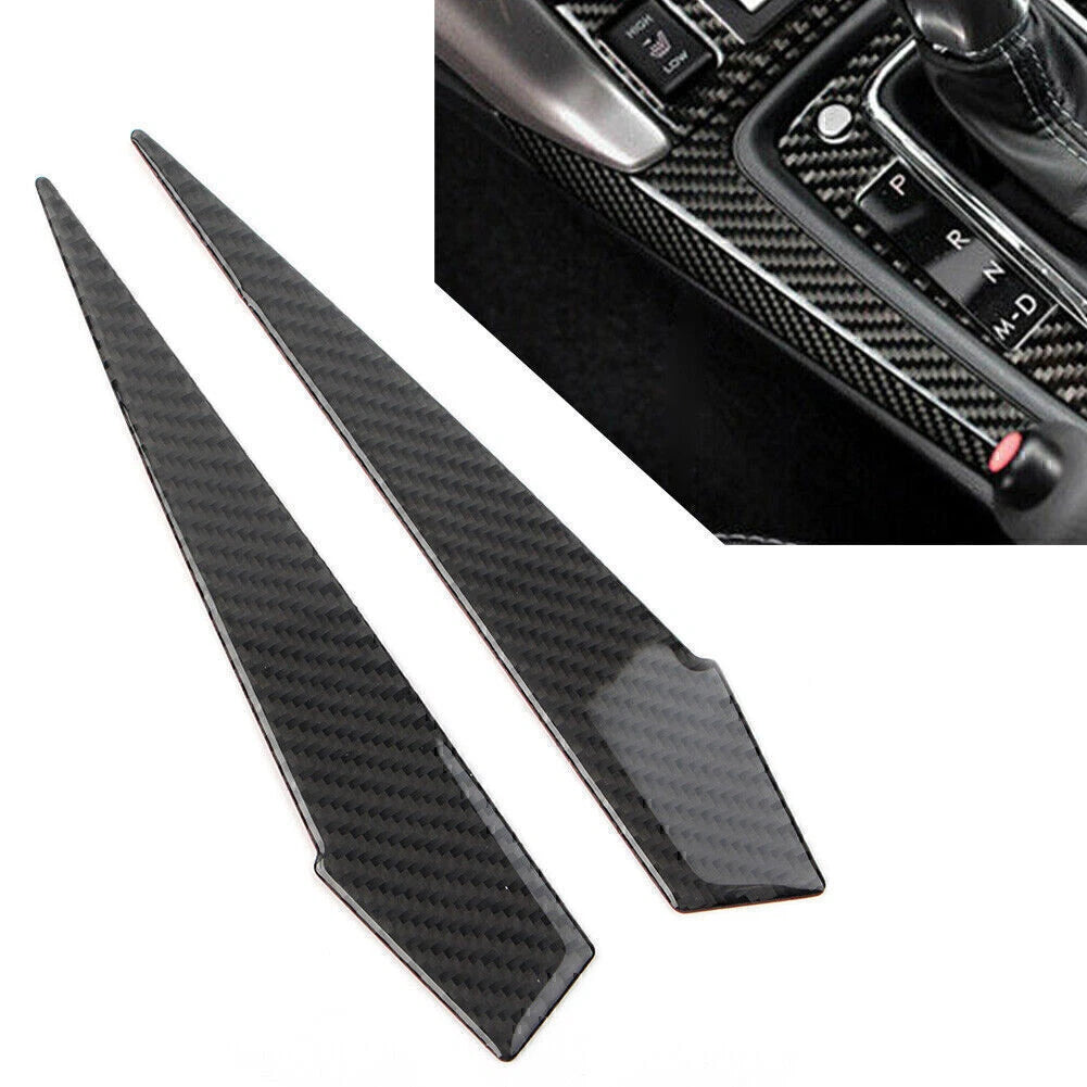 Carbon Fiber Gear Shift Side Panel Covers for Subaru Forester (2013-2018)