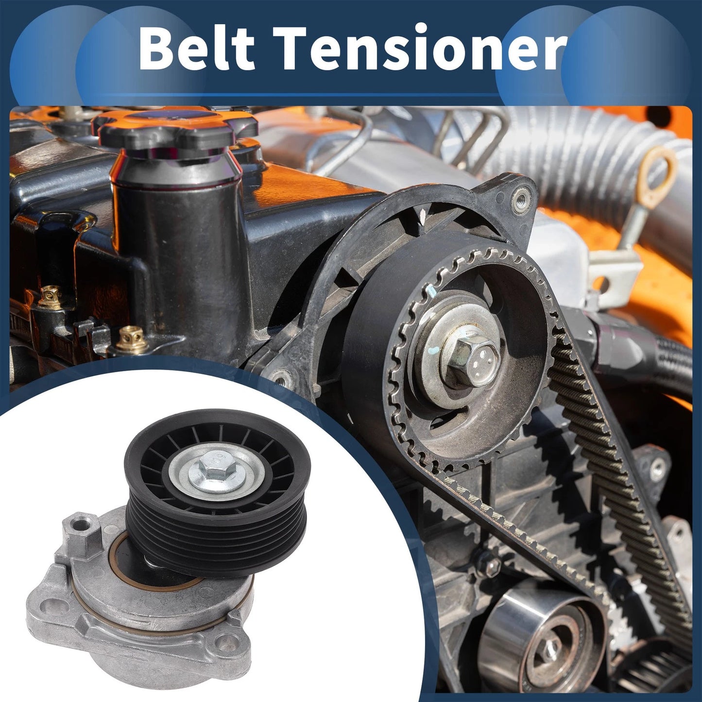 Belt Tensioner for Ford Escape 2009-2012 2.5L L4 Gas (2009-2012)