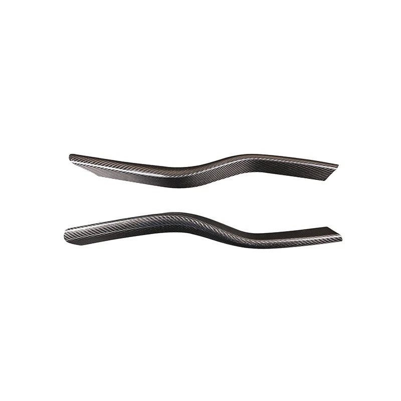 Real Carbon Fiber Rear Bumper Fog Lamp Trim for Ferrari 458 2011-2015