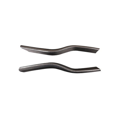 Real Carbon Fiber Rear Bumper Fog Lamp Trim for Ferrari 458 2011-2015