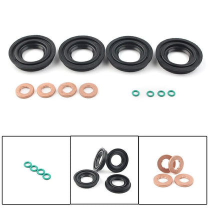 Fuel Injector Seal Kit 2 x Washer O-Rings for Ford Transit MK7, Land Rover Defender