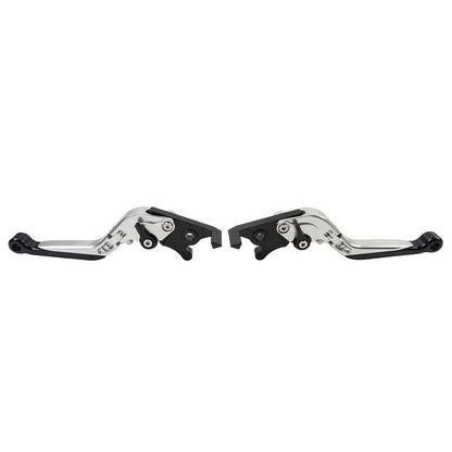 CNC Silver Extendable Brake Clutch Levers for BMW S1000RR S1000R (2015-2019)