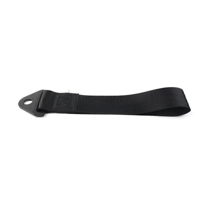 Black Racing Towing Strap Belt Rope for Universal Car Bumper