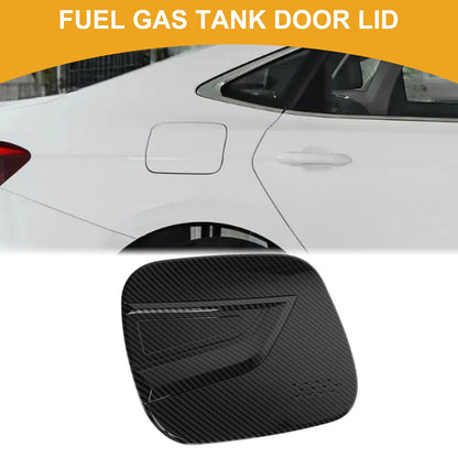 Fuel Tank Door Cap for Lexus NX 2022-2025 Carbon Fiber Black