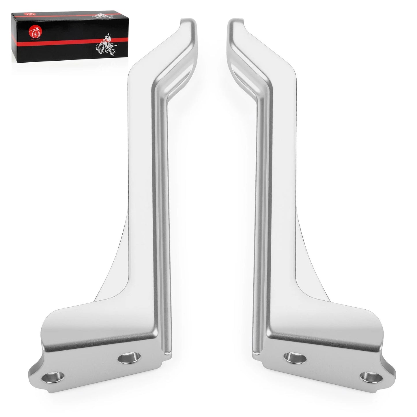 L+R Rear Fender Brackets for Kawasaki KFX 450R 2008-2014