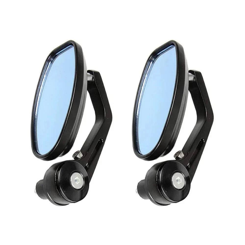 7/8" Handle Bar End Rearview Side Mirrors for Harley Road King Touring (2000-2023)
