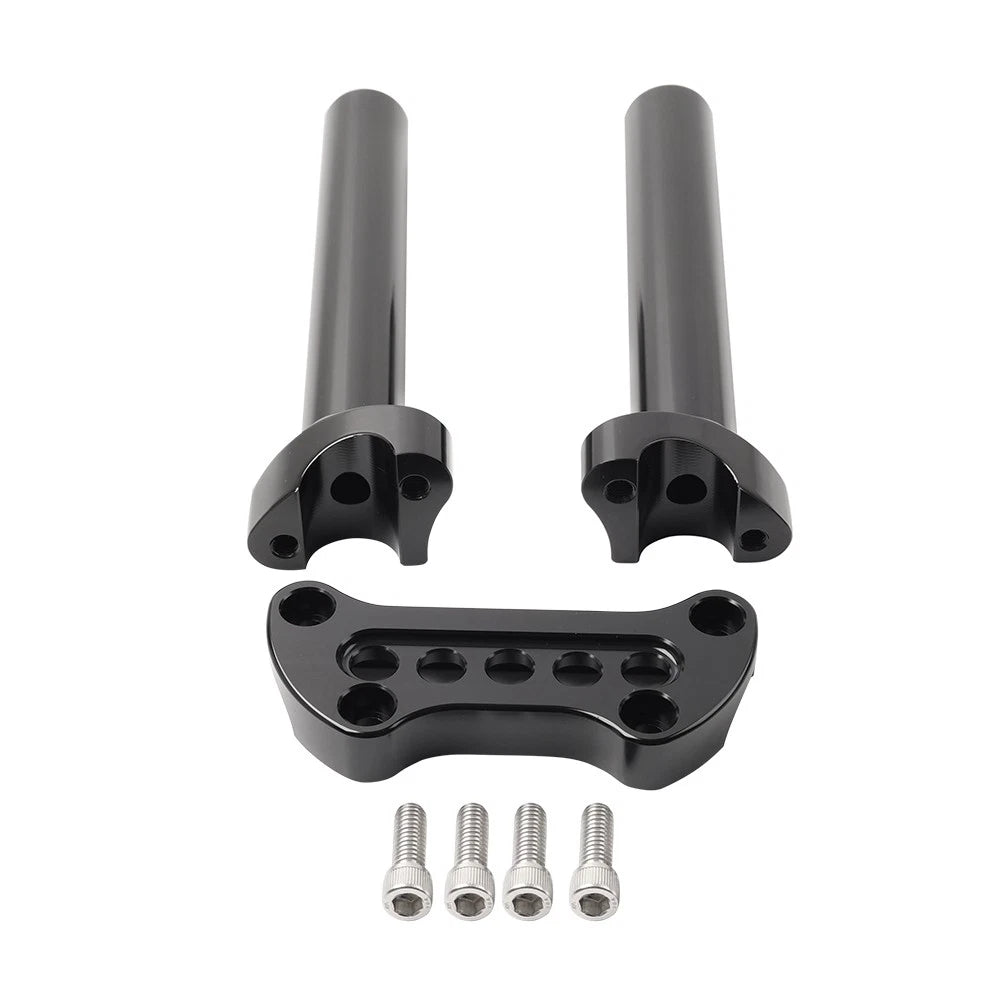 5-Hole 8.5" Handlebar Riser Top Clamp for Harley Fat Boy Low Rider