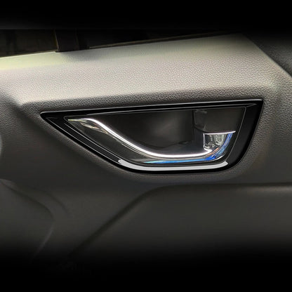 Black Inner Door Handle Ring Decor for Subaru BRZ, Toyota GR86 (2022-2023)