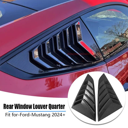 Window Louvers Scoop Cover for Ford Mustang S650 GT (2024-2025)